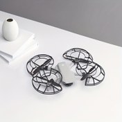 Resim DJI Mini 2/4K & Mini SE/2 SE Pervane Koruyucu Kılıfı - Hafif Çarpışma Önleyici Koruma Kılıfı, 71mm Yarıçap, Siyah Çerçeve Turuncu Vurgularla, DJI Mini Serisi Drone'larla Uyumlu 