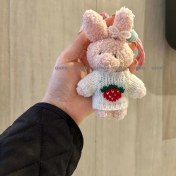 Resim Silver1 Sevimli Renkli Ip Peluş Ayı Kolye El Yapımı Oyuncaklar Küçük Bebek Çanta Çekicilik Sevimli Bebek Cep Telefonu Çekicilik (Yurt Dışından) 