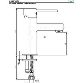 Resim Ar Moni Lavabo Bataryası 102108906 