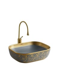 Resim Lena Eh -4290Mga Tezgah Üstü Porselen Lavabo 