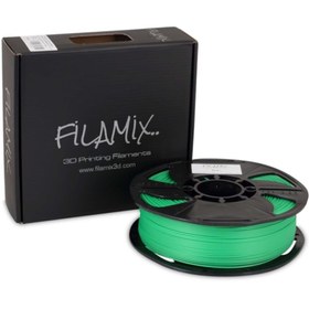 Resim FİLAMİX Zümrüt Yeşili Filament Pla + 1.75mm 1 Kg Plus 