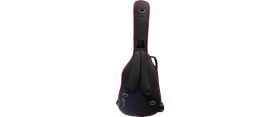 Resim Erga Müzik Klasik Gitar Çantası-Kılıfı-Kalın-Gigbag-Siyah-Kırmızı Fitil-Keten-Su GEÇİRMEZ-GTRSİYAHRED004 
