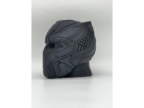 Resim Kulaklık Standı - Kulaklık Aksesuarı Veya Dekorasyon - Black Panther 
