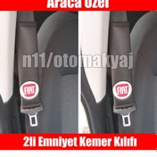 Resim Fiat Egea Oto Koltuk Deri Emniyet Kemer Aksesuar Kılıfı (420153988) 