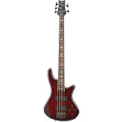 Resim Schecter Stiletto Extreme-5 Bas Gitar (Black Cherry) 