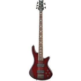 Resim Schecter Stiletto Extreme-5 Bas Gitar (Black Cherry) 