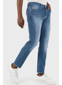 Resim Armani Exchange Erkek Kot Pantolon 3dzj14 Z1ttz 25ev Mavi 