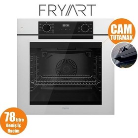 Resim Ferre QEP63CB FryArt 78 L Ankastre Fırın Beyaz 