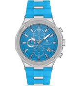 Resim Navimarine HH03 Chronograph Silikon Mavi Erkek Kol Saati 