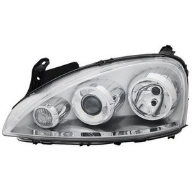 Resim Opel Corsa C Sol Far Yolcu Tarafı Mercekli Tyc Marka 20-a424-05-2b 