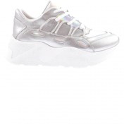 Resim Dgn 916-23y Kadin Kalin Taban Tsilver Ip Taşli Sneakers Ayakkabı 