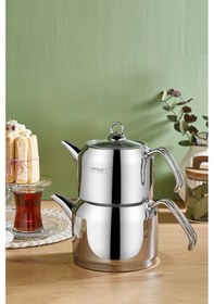 Resim Kahramanlar Delux Mini Boy Çaydanlık Takımı Platin 