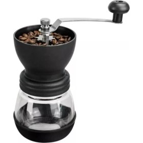 Resim Grossberg Coffee Cam Hazneli Seramik Çekirdek Kahve Öğütücü 