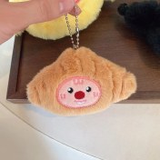 Resim Dzjjna Yeni 1 Adet Iyi Şanslar Karikatür Peluş Oyuncak Bebek Anahtarlık Sevimli Bebek Anahtar Küçük Kolye (Yurt Dışından) 