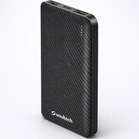 Resim Soultech Carbon 10.000 Mah Powerbank Hızlı Şarj Ve Taşınabilir Güç Çok Renkli 