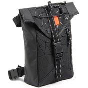 Resim Geeksen Motosiklet Sürme Bacak Çantası Çok Fonksiyonlu Sürme Bel Çantası Su Geçirmez Bel Çantası 