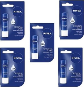 Resim Nivea Original Lip Stick 5'li 