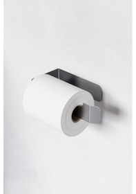 Resim Zift Unique Paslanmaz Çelik Tuvalet Kağıdı Askısı , Yapışkanlı Wc Kağıdı Standı , Tuvalet Kağıtlık Inox 