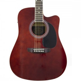 Resim Almira F650N-WRC Wine Red Elektro Akustik Gitar 