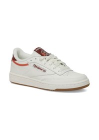 Resim Reebok Club C 85 Kırık Beyaz Kadın Sneaker Beyaz-kestane Beyaz - Kahverengi 