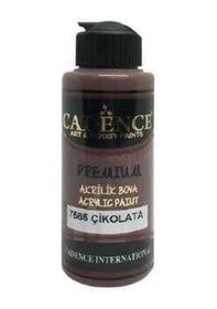 Resim Cadence 7585 Çikolata Premium Akrilik Boya 120 Ml 