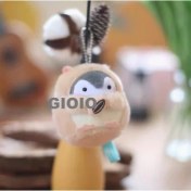 Resim Silver1 Peluş Kolye Sevimli Iyi Şanslar Bebek Oyuncak Anahtarlık Bebek Makine Bebek Süper Sevimli (Yurt Dışından) 