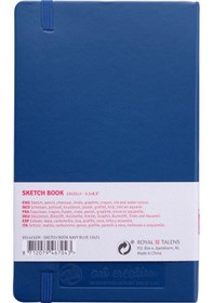 Resim Talens Sketchbook Sert Kapak Eskiz Çizim Defteri 13x21 Cm Navy 