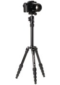 Resim Benro MeFOTO Seyahat Tipi Alüminyum Tripod Kiti Siyah Benro