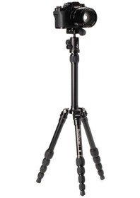 Resim Benro MeFOTO Seyahat Tipi Alüminyum Tripod Kiti Siyah Benro