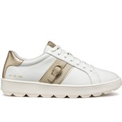 Resim Geox Kadın Vizon D Spherica Ecub - 1 A - Nappa Bağcıklı Deri Sneaker D46WEA00085C1ZH6 