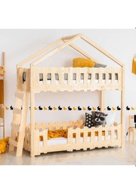 Resim Markaawm Markaawm Montessori Ranza Bebek Yatak Çocuk Karyola Tower Akçaağaç 