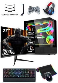 Resim IZOLY NextGen E-X i5-14400F 32GB 1TB M.2 NVMe RTX 4060 8GB 27" 200HZ 240mm Oyuncu Masaüstü Bilgisayarı 