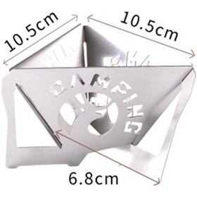 Resim Kahve Filtre Tutucu Damlalık Coffe Dripper Katlanır Çantalı 