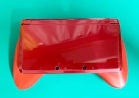 Resim Valley Of The Sun 3DS için özelleştirilmiş ekstra kaymaz oyun kolu el kulpları kırmızı renk, Nintendo 3DS eski küçük el oyun konsolu ile uyumlu, rahat ter geçirmez protez tutucu aksesuarları 