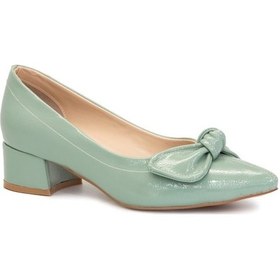 Resim Gedikpaşalı Tnl 21Y 705 Yeşil Bayan Ayakkabı Babet (502887038) Yeşil 