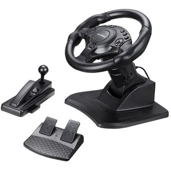 Suntek PS3 Xbox 360 İçin Yarış Oyun Tekerleği Pedalı 270 Derece Dönebilen Direksiyon Seti