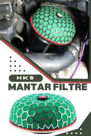 Resim Kingstar Mantar Fİltre Performans Artırıcı Açık Hava Filtresi 8cm - Yüksek Performans 