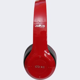 Resim Jopus Thirsty Kablosuz Kulak Üstü Bluetooth Kulaklık - Kırmızı 