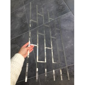 Resim Piktura Tuğla Taş Stencil Şablon Kalın Malzeme Rölyef Pasta, Saten Alçı, Dekoratif Sıvaya Uygun Loft-2 Model 