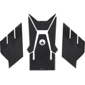 Resim 7 Parça Bmw S1000XR 2023 ile Uyumlu Kaydırmaz Tank Pad - 6d Karbon | Çizilmeye Karşı Kalkan, Motosiklet Tank Pad | Üstün Kavrama - GC44 