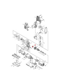 Resim Makita 4351CT Rulman 608 Ürün Kodu 210005-4 