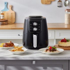Resim Karaca Air Pro Cook Manuel Xl Airfryer Black 4 Kişilik 