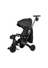 Resim Prego T807a Evo Olabilen Katlanabilir İtmeli Çocuk Bisikleti Gri 