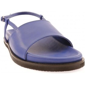 Resim Dgn 3015-23y Kadin Kalin Bantli Sandalet 3015-2261-R8855 Saks 