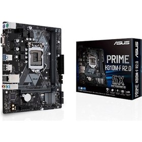 Resim Asus Prime H310M-F R2.0 Intel H310 2666 MHz DDR4 Soket 1151 mATX Anakart 