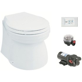 Resim Tmc Elektrikli Sessiz Tuvalet 12v 