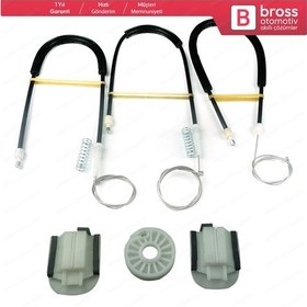 Resim Ford Mondeo MK4 BA7 2007-2015 4/5 Kapı İçin Ön Sol Cam Kriko Seti 