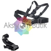 Resim Gopro Uyumlu Kamera Göğüs Askısı Ve J-hook Bağlantı Aparat 