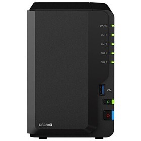 Resim DS220PLUS 2x3.5 SATA Destegi Raid (0-1) Nas Server 