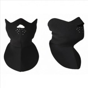 Resim Motoride Neopren Uzun Motosiklet Maske / Balaklava / 